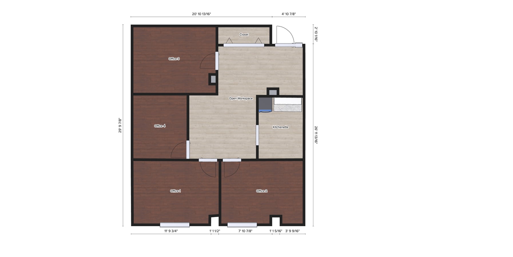 6735 Conroy Windermere Rd, Orlando, FL 32835 - Lot 407 - - Plan d’étage - Image 1 of 3