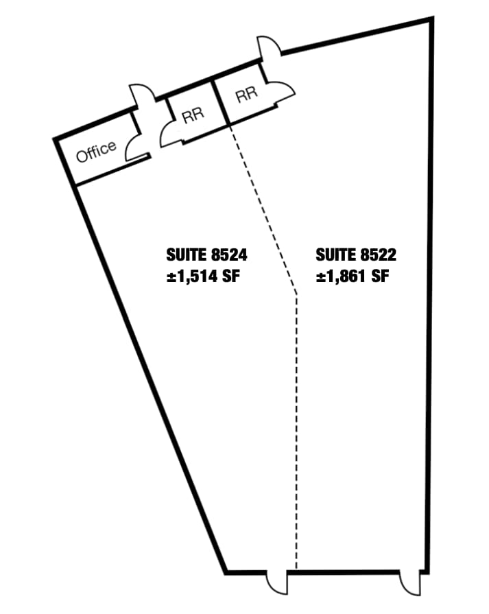 8500-8564 Del Webb Blvd, Las Vegas, NV à louer Plan d’étage– Image 1 sur 1