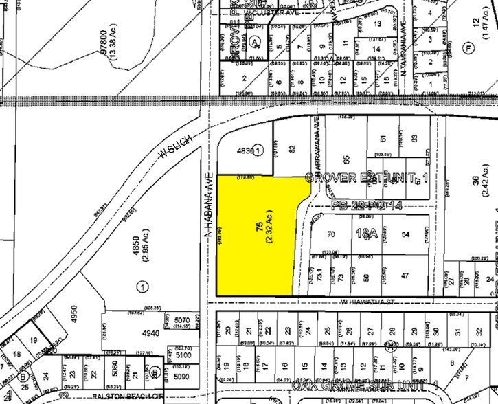 6817 N Habana Ave, Tampa, FL à vendre - Plan cadastral – Image 2 sur 5