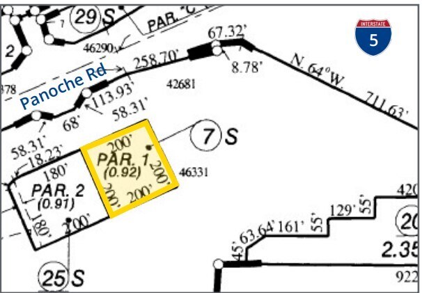 42681 West Panoche Road, Firebaugh, CA à louer - Plan cadastral – Image 2 sur 3