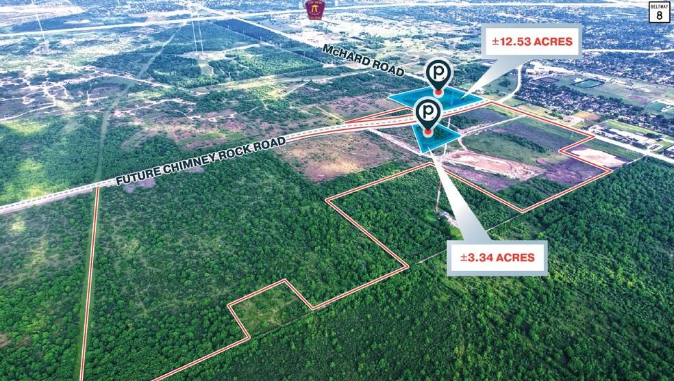 6000 McHard Rd, Houston, TX à vendre - Photo de l’immeuble – Image 1 sur 3
