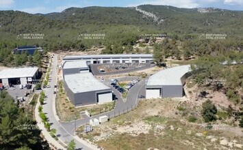 La Ciotat, BDR - Vue aérienne vue de carte