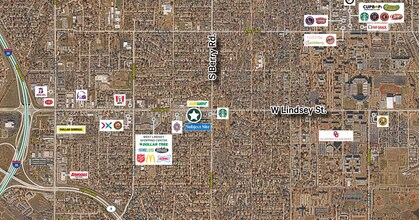 1300 W Lindsey St, Norman, OK - Vue aérienne  vue de carte