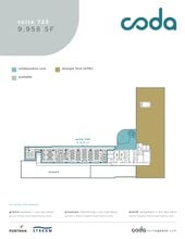 756 W Peachtree St, Atlanta, GA à louer Plan d’étage– Image 1 sur 1