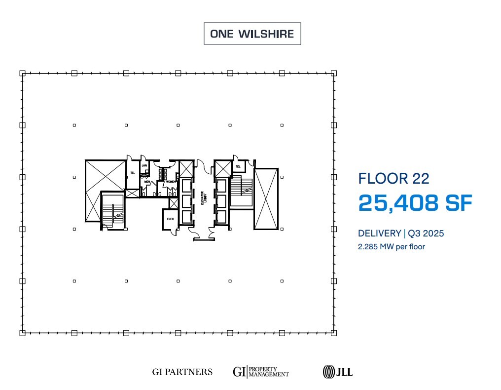 624 S Grand Ave, Los Angeles, CA à louer Plan d’étage– Image 1 sur 1