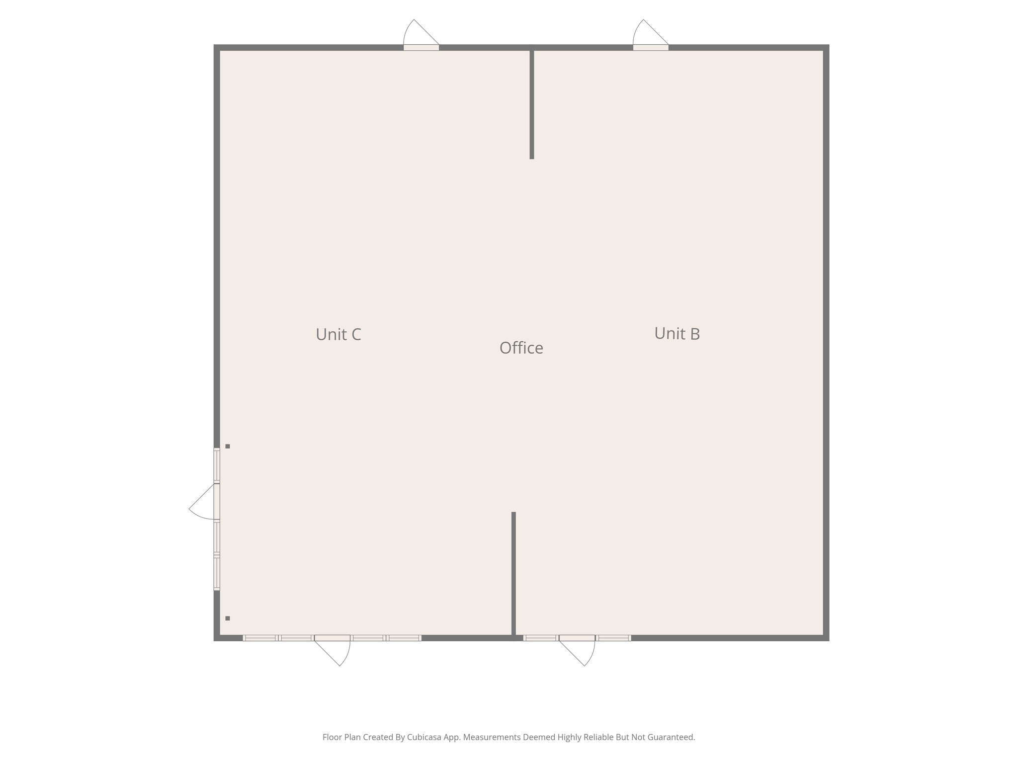 201-229 Charlotte Hwy, Lyman, SC à louer Plan d’étage– Image 1 sur 1