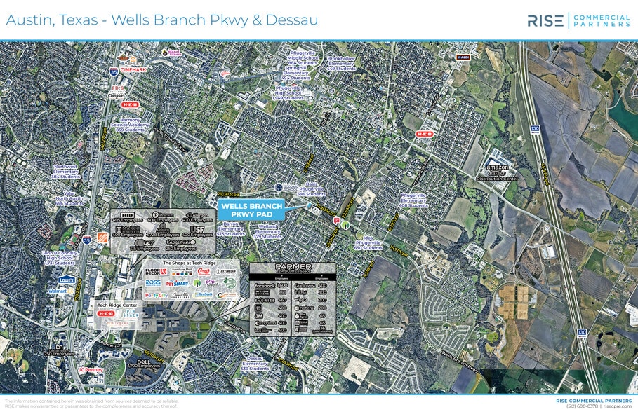 SWC Wells Branch Pkwy, Pflugerville, TX à vendre - Aérien – Image 2 sur 3