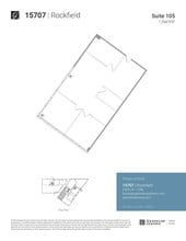 15707 Rockfield Blvd, Irvine, CA à louer Plan d’étage– Image 1 sur 1
