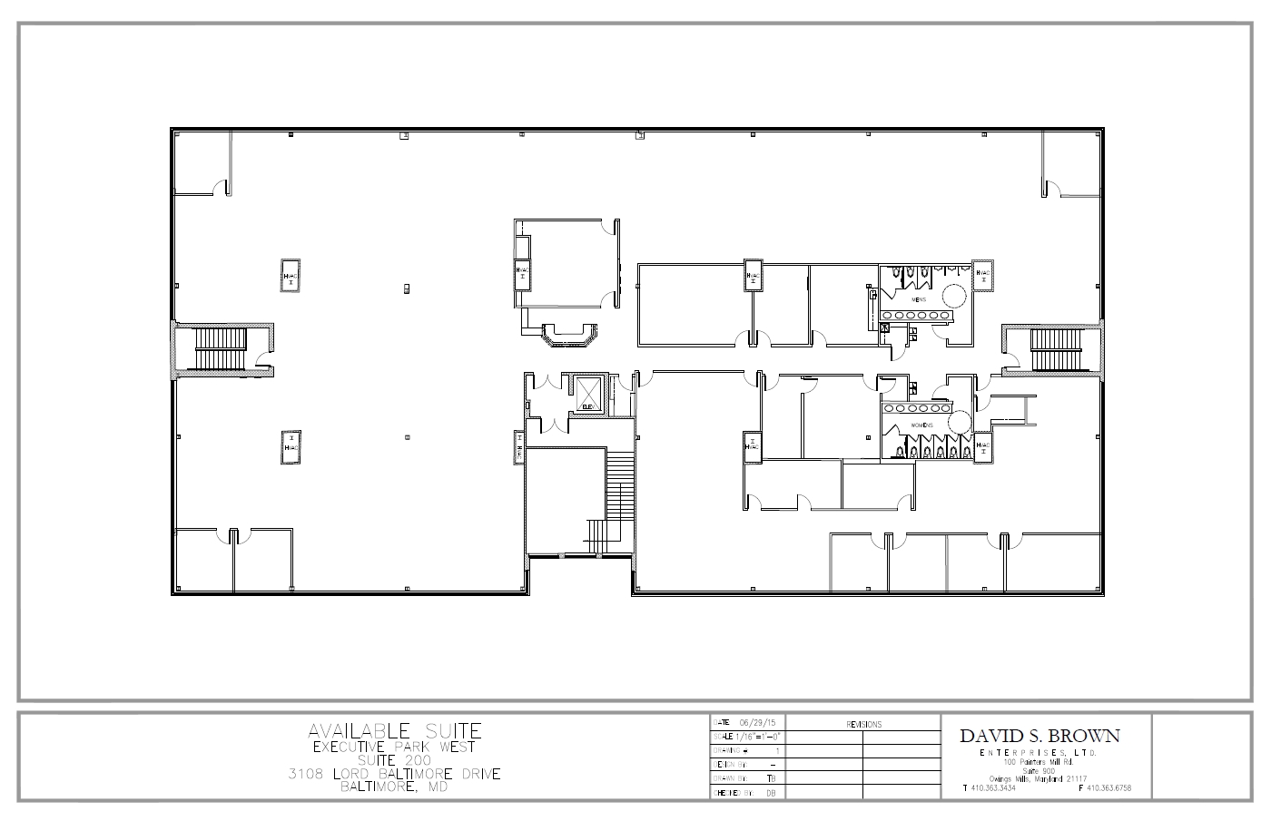 3100 Lord Baltimore Dr, Windsor Mill, MD à louer Plan d’étage– Image 1 sur 1