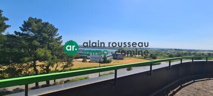 Angers - Vue aérienne  vue de carte