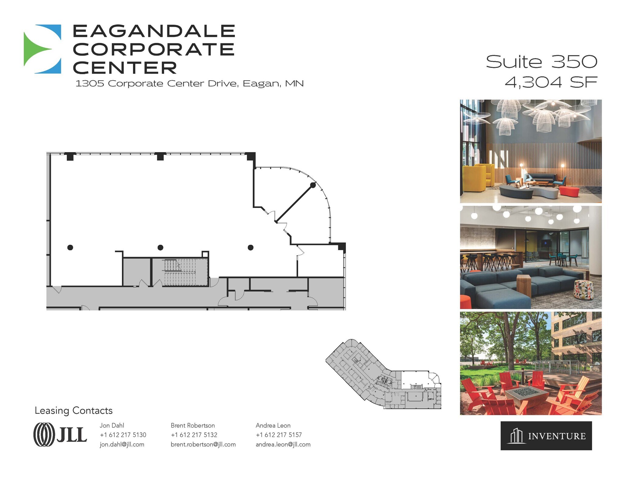 1305 Corporate Center Dr, Eagan, MN à louer Plan d’étage– Image 1 sur 1