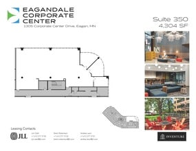 1305 Corporate Center Dr, Eagan, MN à louer Plan d’étage– Image 1 sur 1