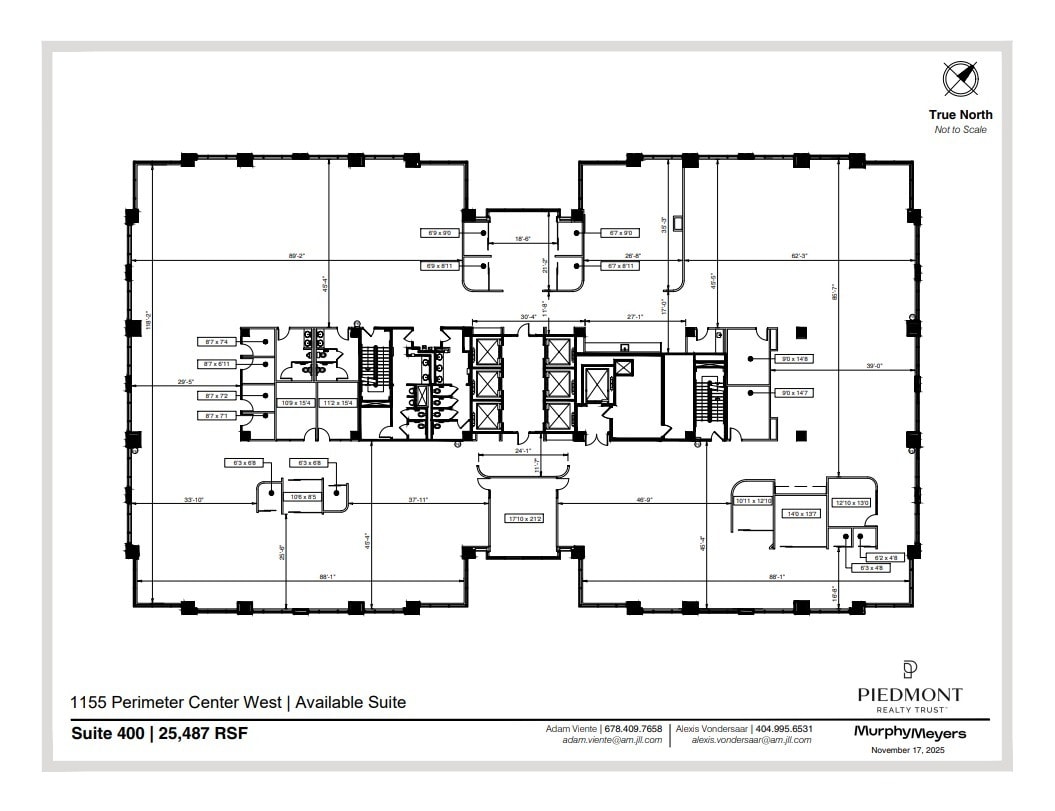 1155 Perimeter Ctr W, Atlanta, GA à louer Plan d’étage– Image 1 sur 1