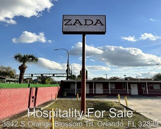 Plus de détails pour 3842 S Orange Blossom Trl, Orlando, FL - Hôtellerie à vendre