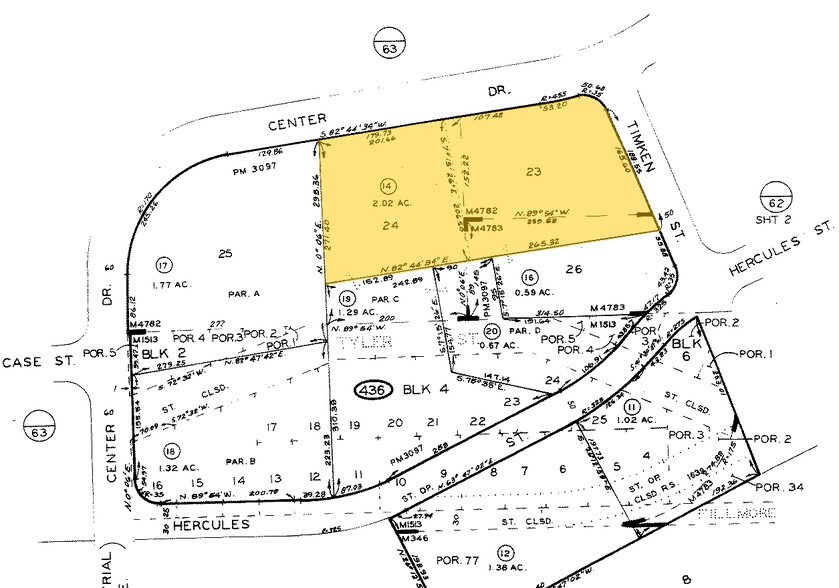 8363 Center Dr, La Mesa, CA à louer - Plan cadastral – Image 3 sur 3