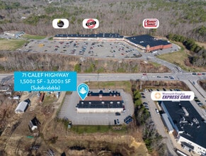 71 Calef Hwy, Lee, NH - Vue aérienne vue de carte - Image1