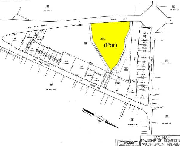 221 Somerville Rd, Bedminster, NJ à vendre - Plan cadastral – Image 3 sur 12