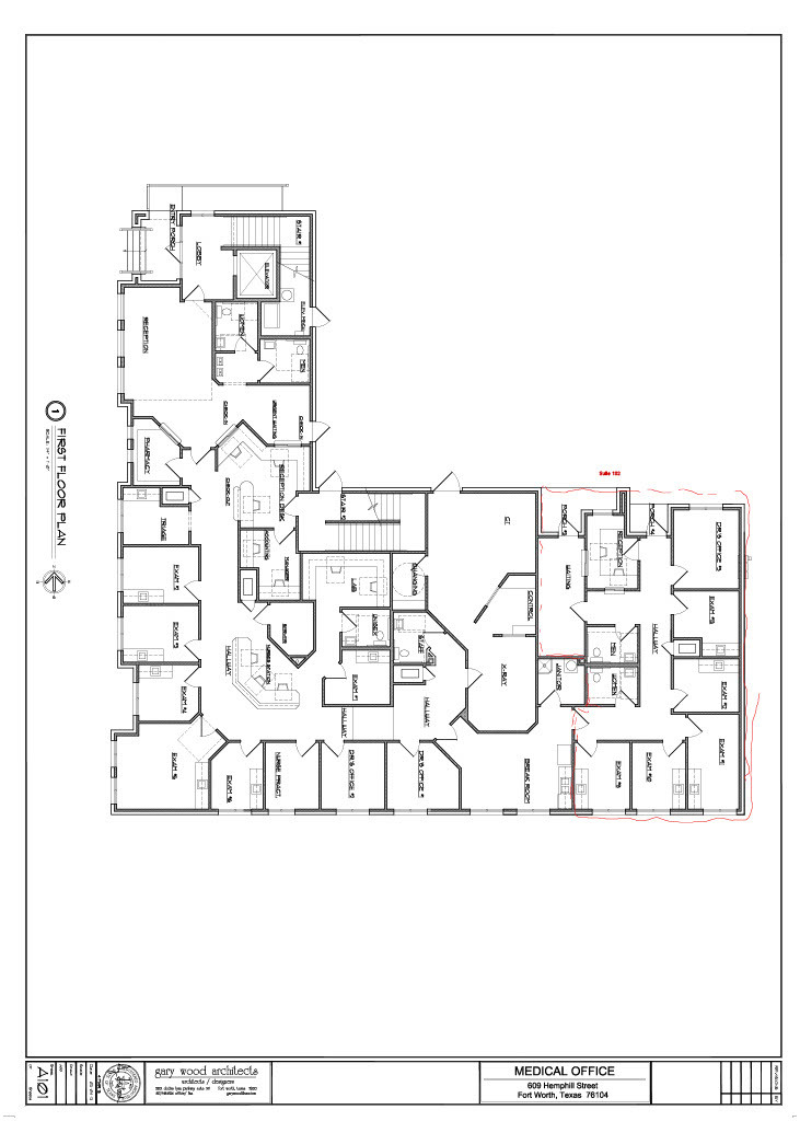 609 Hemphill St, Fort Worth, TX à louer Plan d’étage– Image 1 sur 1