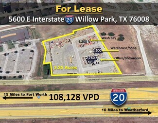 Plus de détails pour 5600 Interstate 20 Service S rd, Willow Park, TX - Industriel/Logistique à louer