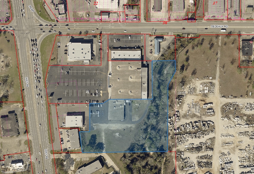 15335 Dedeaux Rd, Gulfport, MS à vendre - Plan de site – Image 3 sur 8