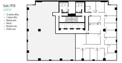 736 6th Ave SW, Calgary, AB à louer Plan d’étage– Image 1 sur 1