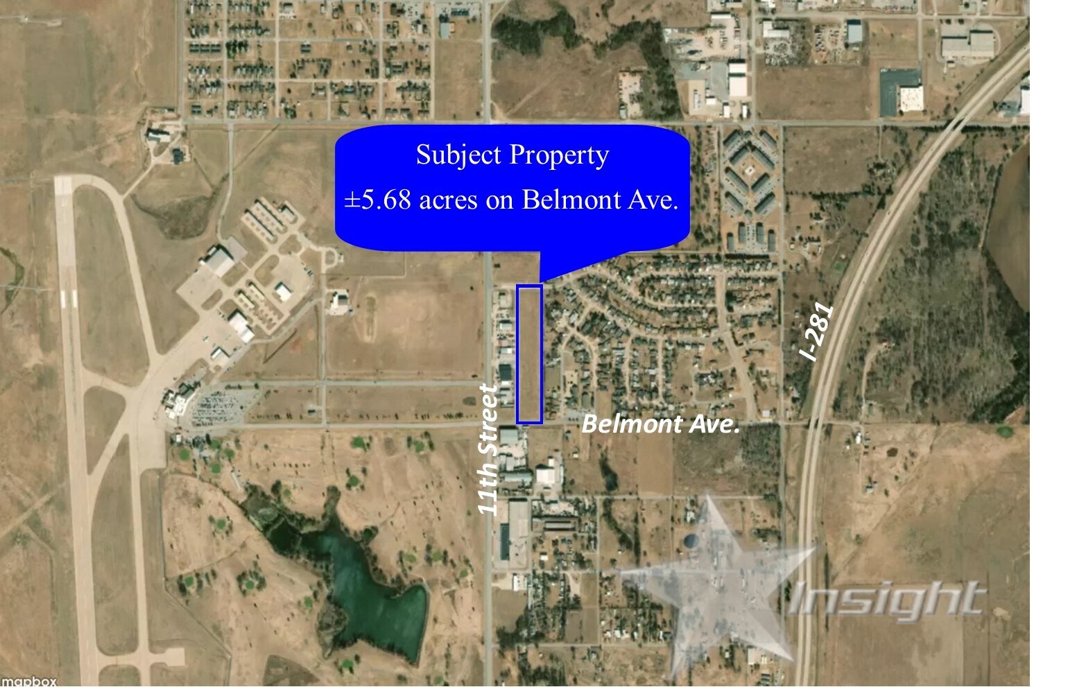 +5.68 Acres On Belmont Ave, Lawton, OK à vendre Photo de l’immeuble– Image 1 sur 4