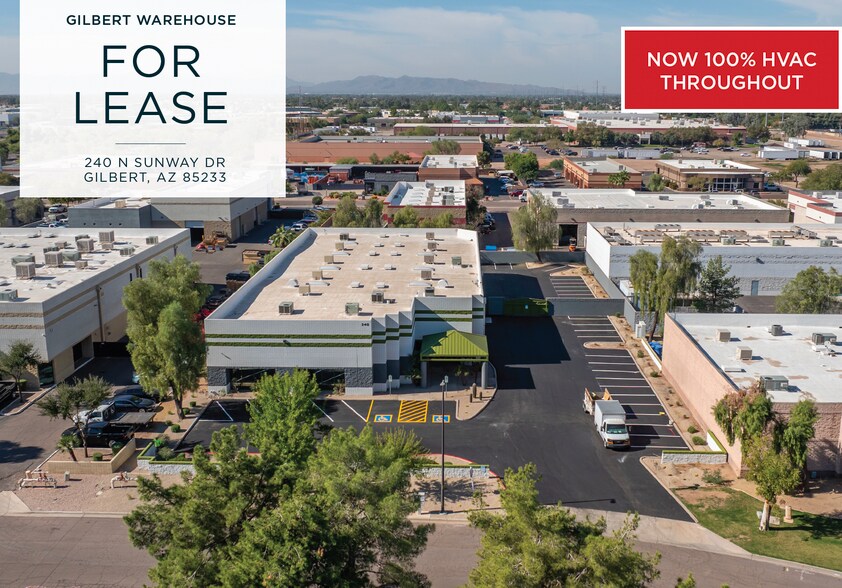 240 N Sunway Dr, Gilbert, AZ à louer - Photo de l’immeuble – Image 2 sur 45