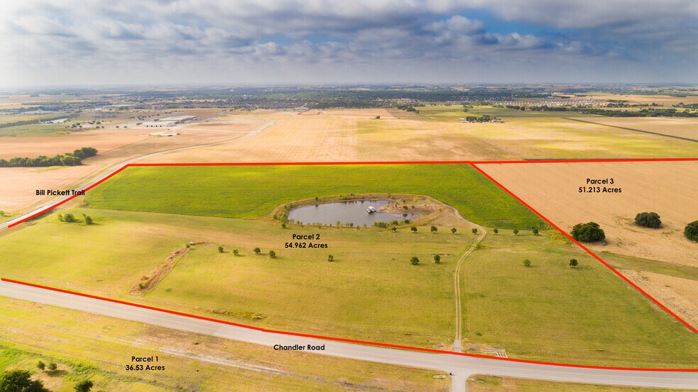 14417 Chandler Rd, Taylor, TX à vendre - Aérien – Image 3 sur 16