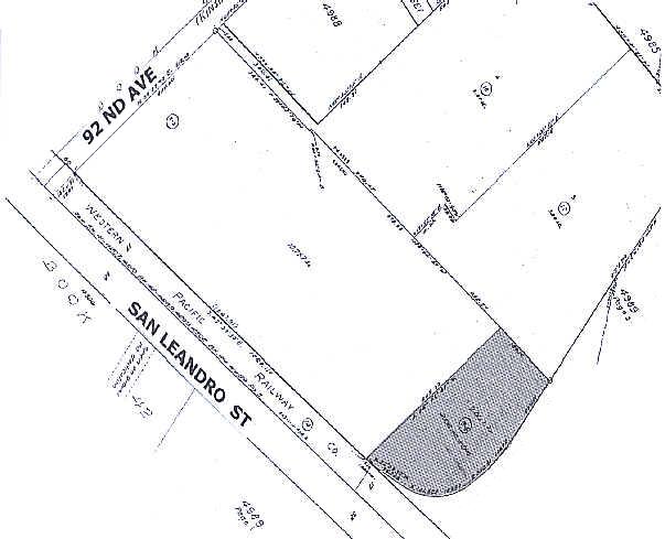 921 98th Ave, Oakland, CA à vendre - Plan cadastral – Image 2 sur 3