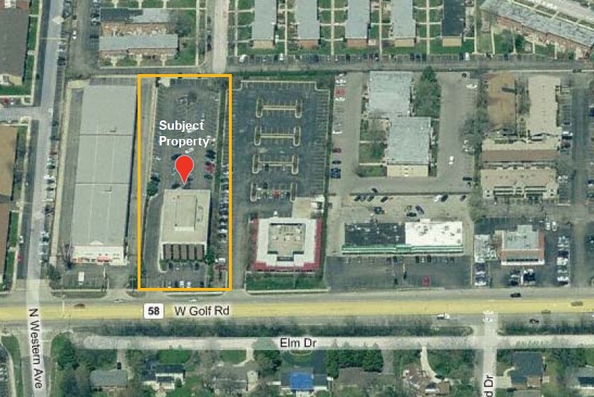 8780 Golf Rd, Niles, IL à louer - Aérien – Image 2 sur 6