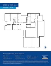 6707 N 19th Ave, Phoenix, AZ à louer Plan d’étage– Image 1 sur 1