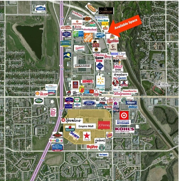 2520 S Louise Ave, Sioux Falls, SD à louer - Aérien – Image 2 sur 2