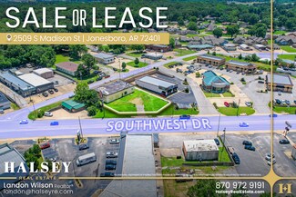 Plus de détails pour 2509 S Madison St, Jonesboro, AR - Local commercial à vendre