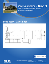 2501 S State Highway 121 Bus, Lewisville, TX à louer Plan d’étage– Image 2 sur 3