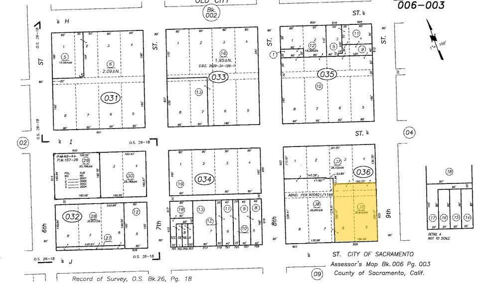 980 9th St, Sacramento, CA à louer - Plan cadastral – Image 3 sur 32