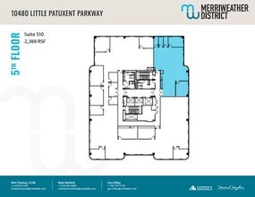 10480 Little Patuxent Pky, Columbia, MD à louer Plan d’étage– Image 1 sur 1