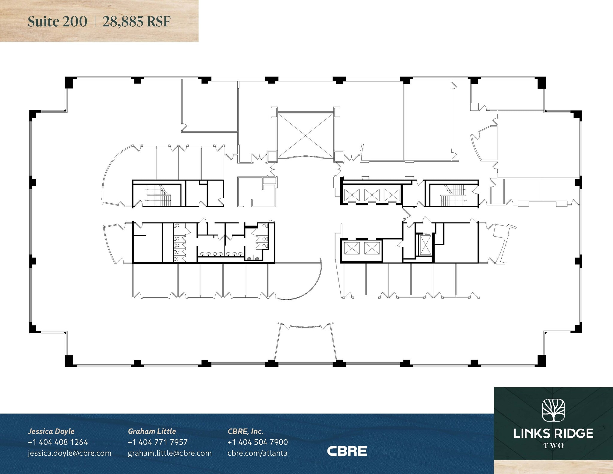 1277 Lenox Park Blvd, Atlanta, GA à louer Plan d’étage– Image 1 sur 1