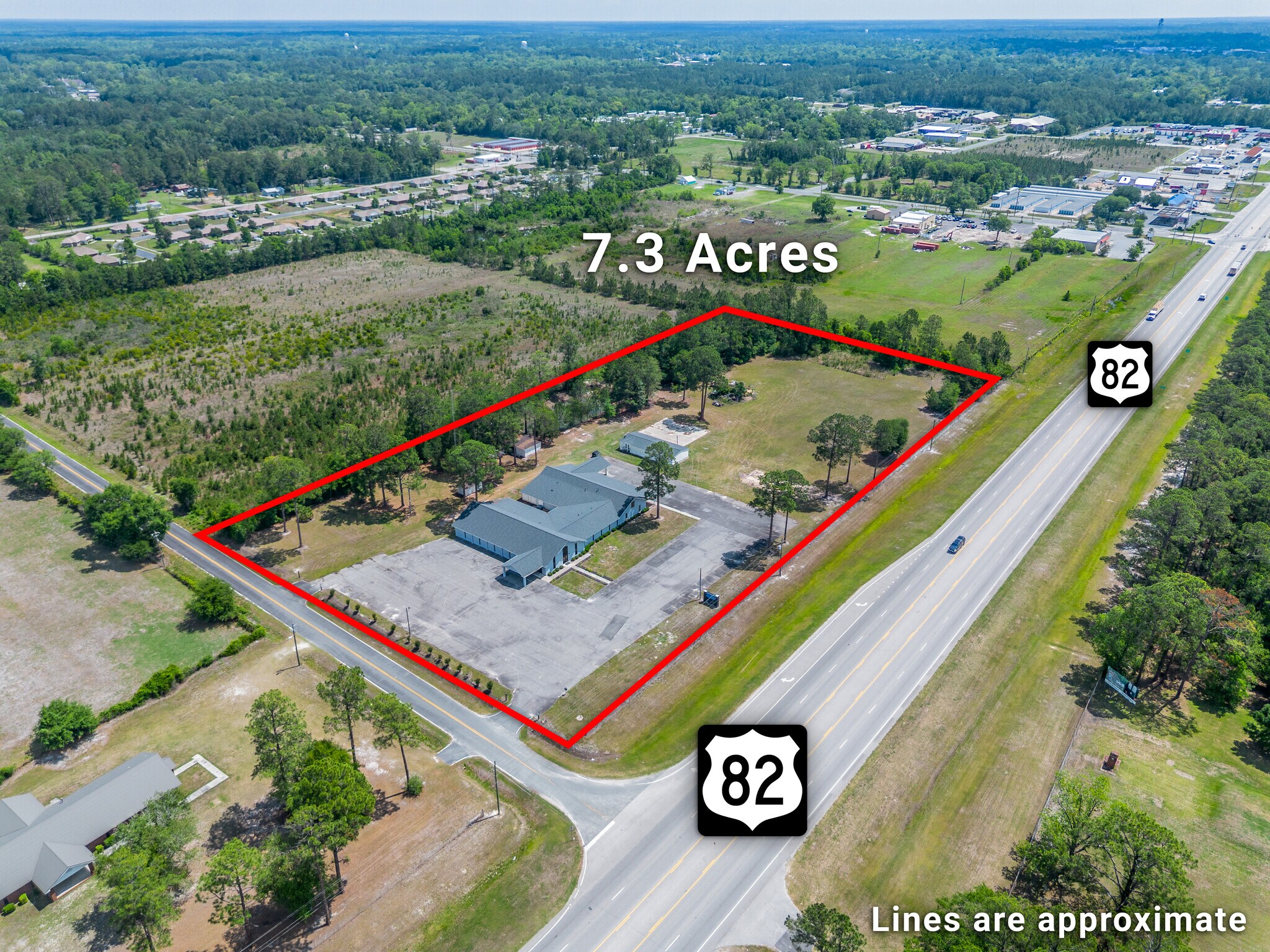128 University Blvd, Waycross, GA à vendre Aérien– Image 1 sur 14