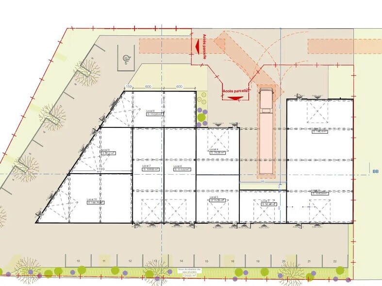 Local d’activités dans Sorgues à louer - Photo de l’immeuble – Image 3 sur 6