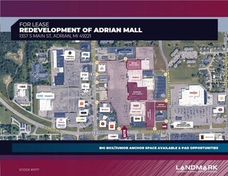 Plus de détails pour 1357 S Main, Adrian, MI - Local commercial à louer
