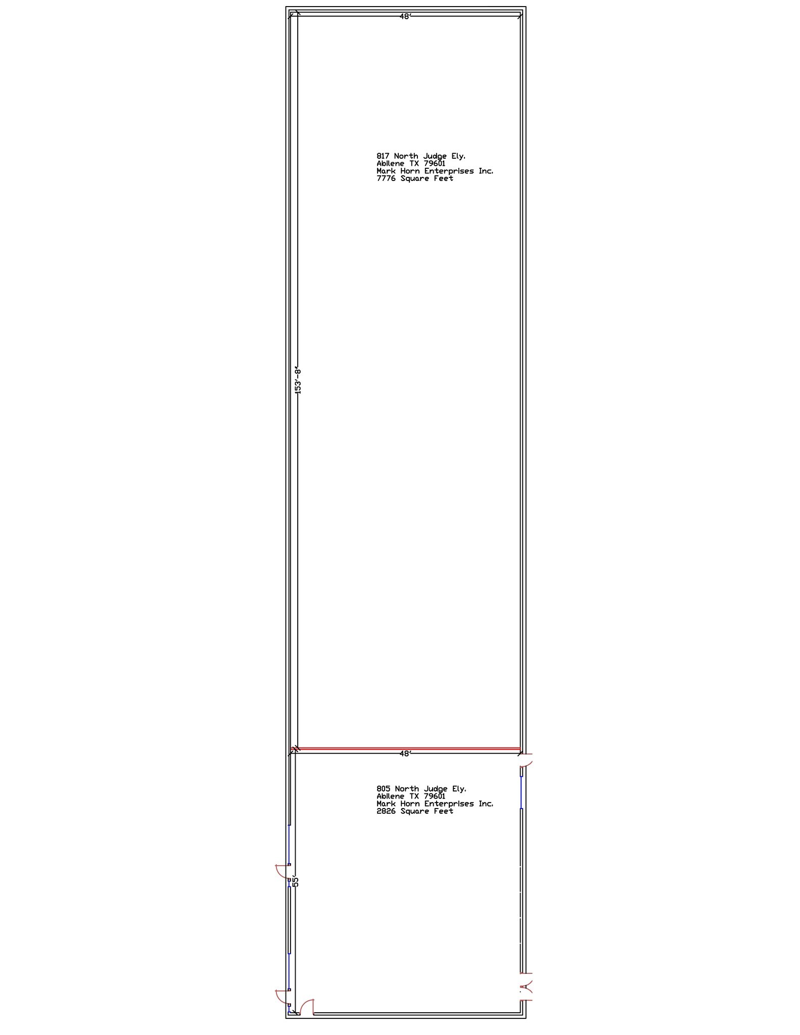 1149 10th St, Abilene, TX à louer Plan de site– Image 1 sur 5
