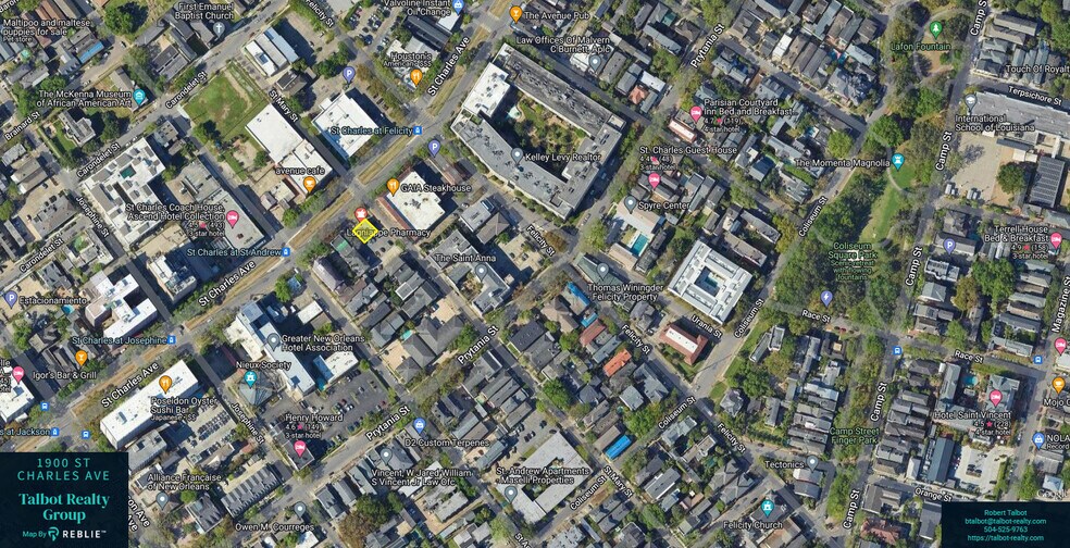 1900 St Charles Ave, New Orleans, LA à louer - Aérien – Image 2 sur 4