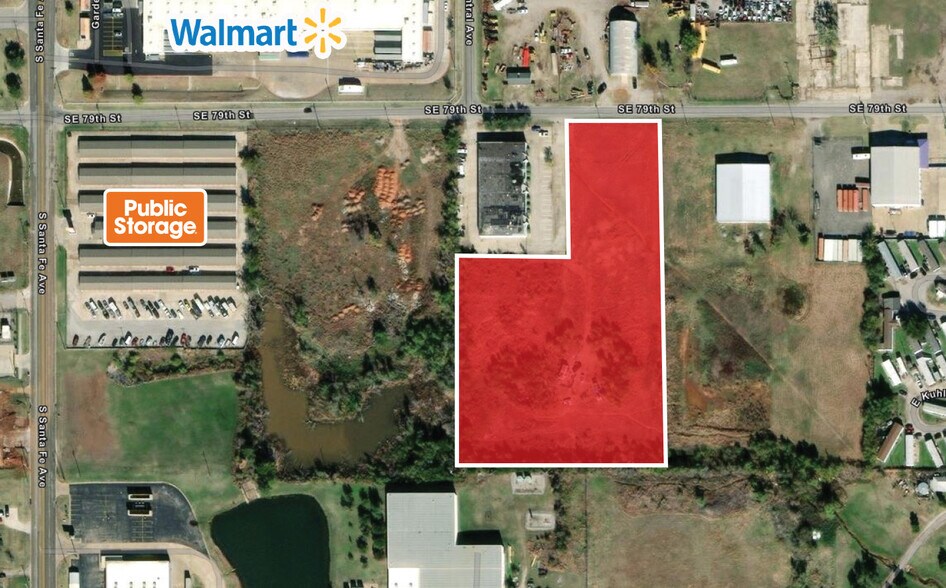 220 SE 79th St, Oklahoma City, OK à vendre - Aérien – Image 2 sur 2