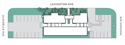 343 E Lexington Ave, El Cajon, CA à louer Plan de site– Image 1 sur 1