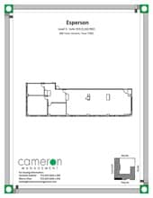 808 Travis St, Houston, TX à louer Plan d’étage– Image 1 sur 1
