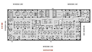 777 6th St NW, Washington, DC à louer Plan d’étage– Image 1 sur 1
