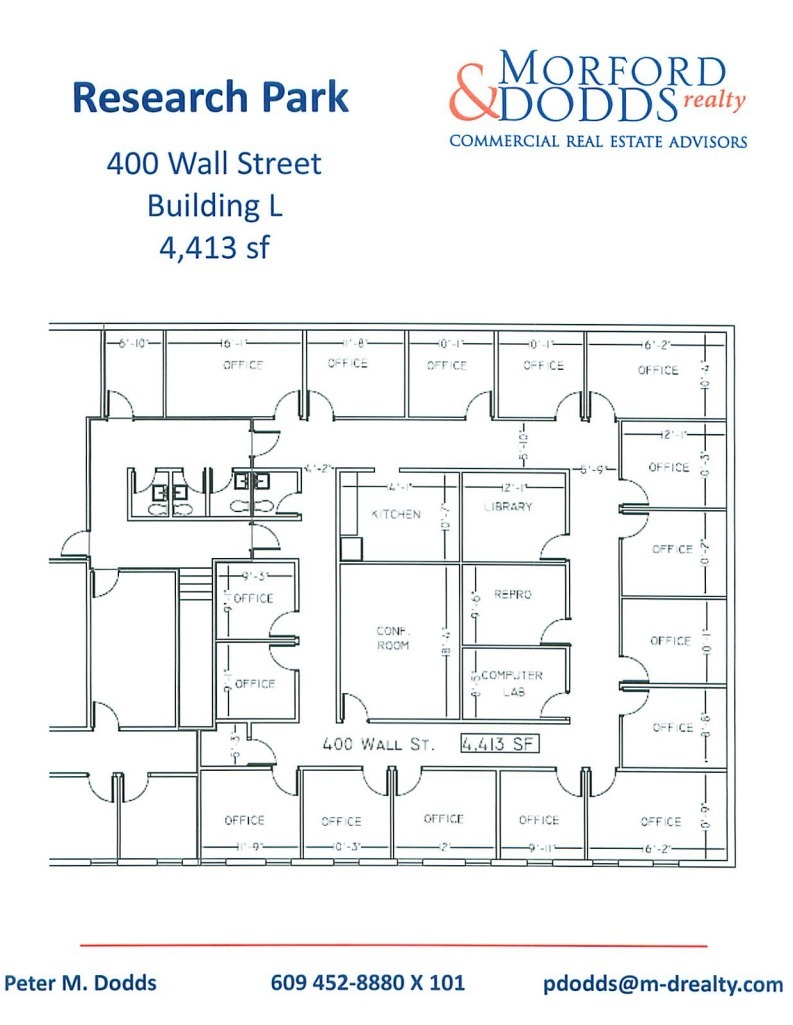 376-400 Wall St, Princeton, NJ à louer Plan d’étage– Image 1 sur 1