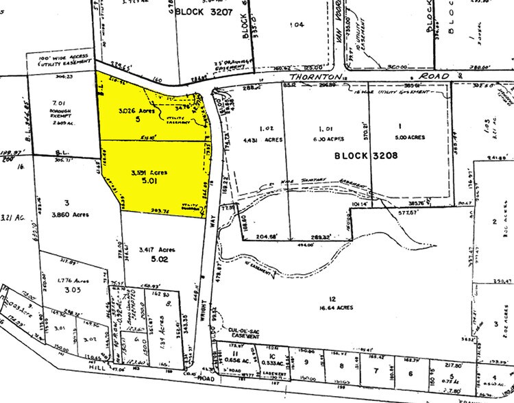 16 Wright Way, Oakland, NJ à louer - Plan cadastral – Image 2 sur 9
