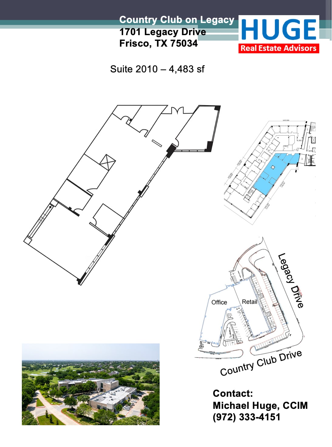 1701 Legacy Dr, Frisco, TX à louer Plan d’étage– Image 1 sur 1