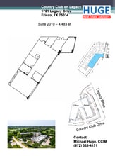 1701 Legacy Dr, Frisco, TX à louer Plan d’étage– Image 1 sur 1